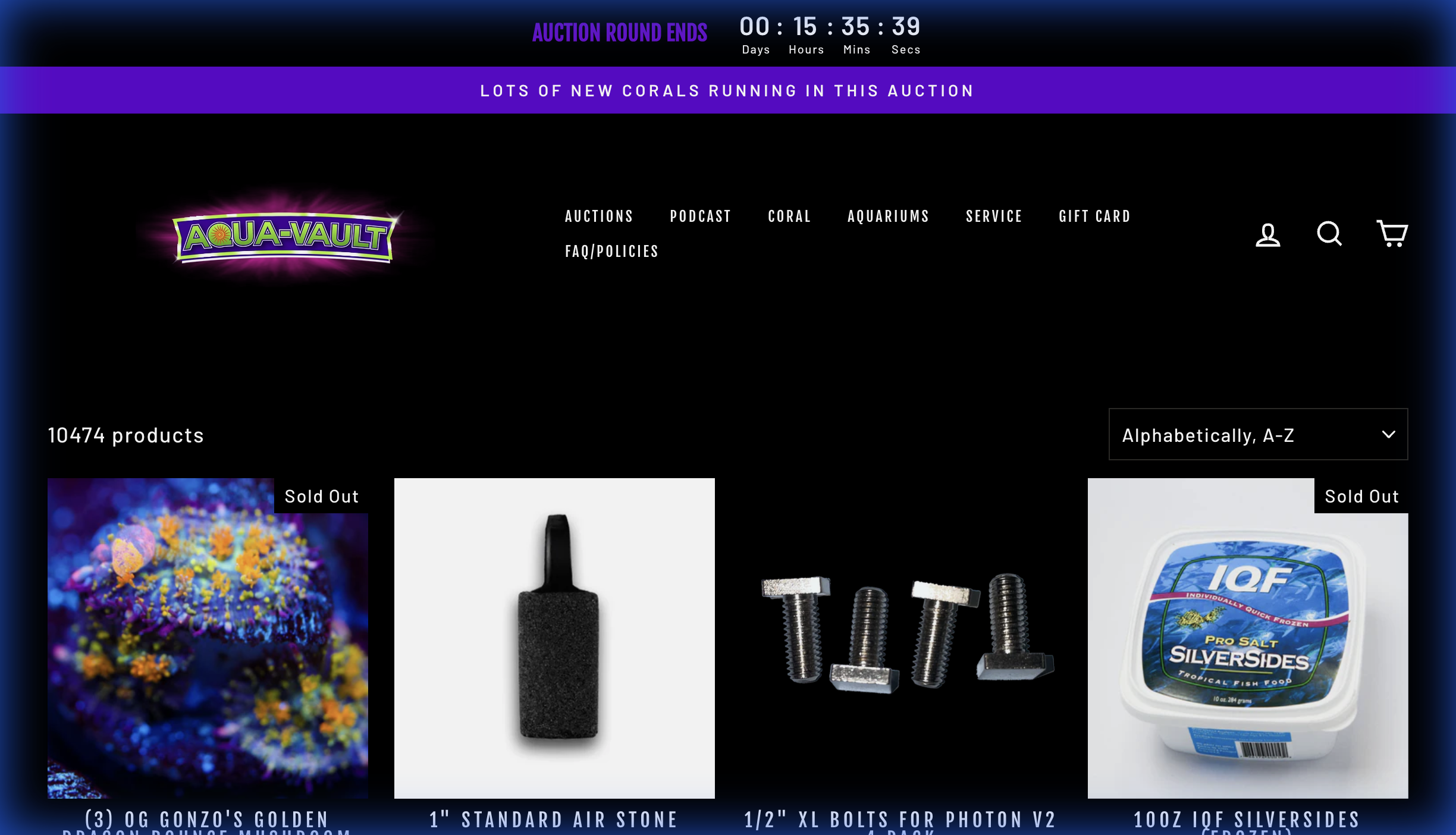 Aqua-Vault Coral Collection