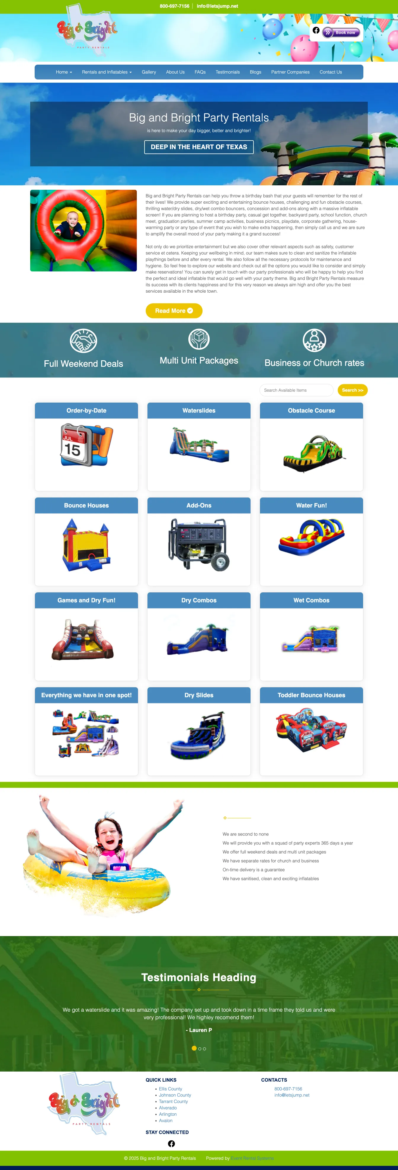 Big & Bright Party Rentals