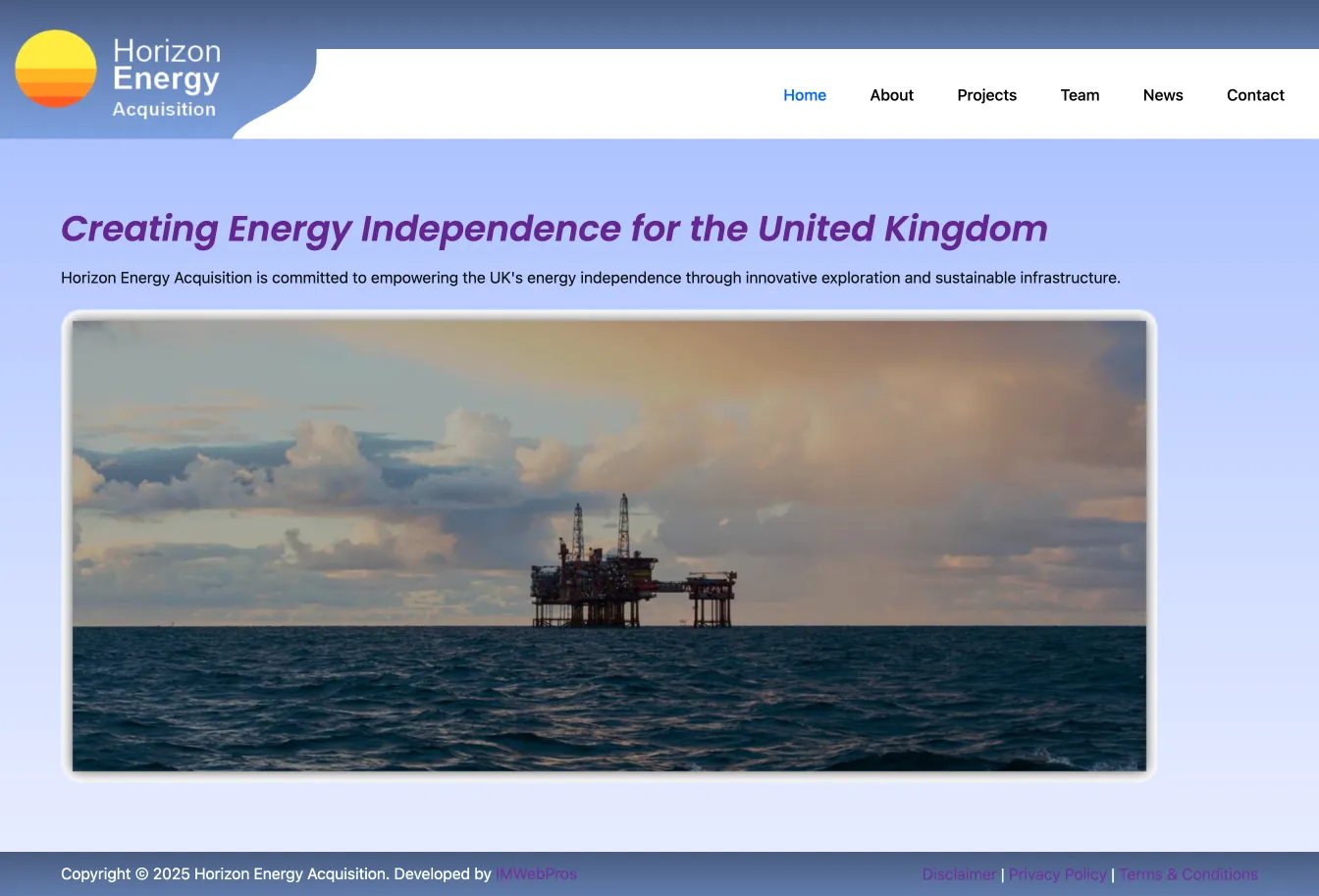 Horizon Energy Acquisition