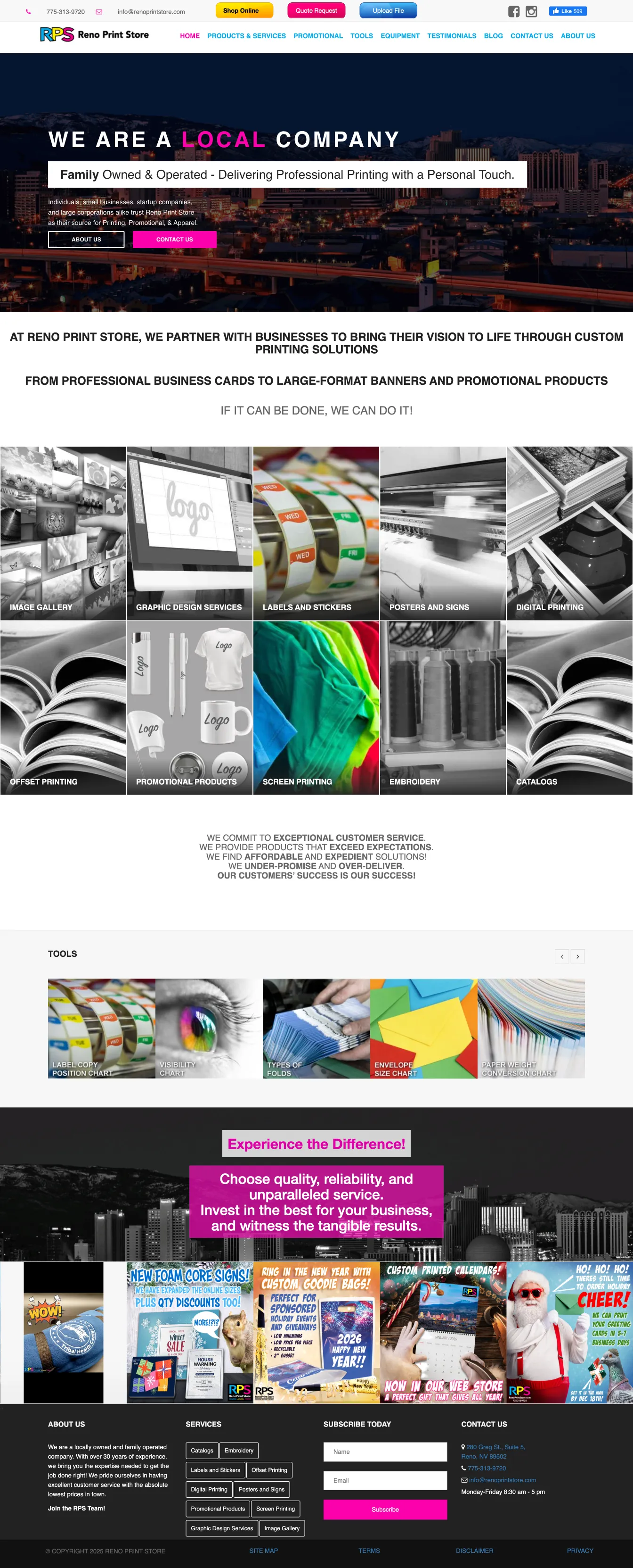 Reno Print Store